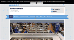 Desktop Screenshot of blanchisseriemorellon.com
